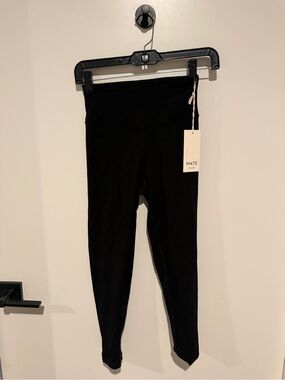 MATE Midi Black Leggings - NWT